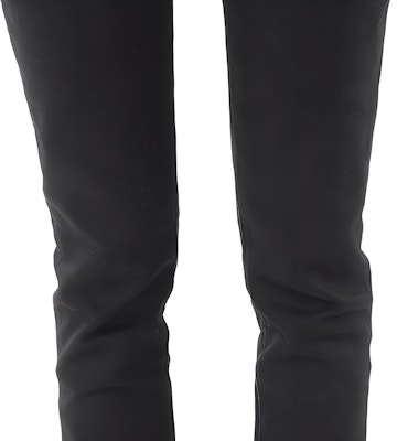 (Women) SAINT LAURENT High-Waist Straight Black Denim Jeans. 480676Y869L1080 Sizing (Women) SAINT LAURENT High-Waist Straight Black Denim Jeans. 480676Y869L1080