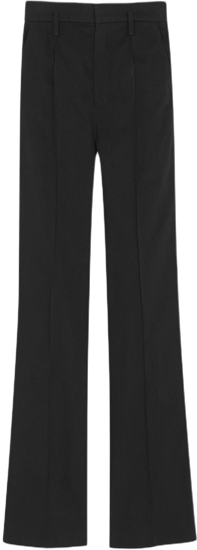 women-saint-laurent-high-waisted-black-jeans-ss-22-simple-solid-color-design-714585-y7-e321000
