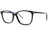 Buy (Women) Saint Laurent Irregular Acetate Optical Glasses Black with Side Logo. SL453F-001