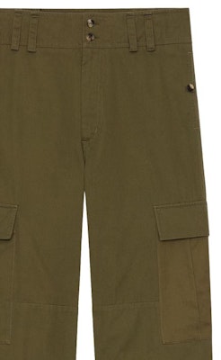 (W) サンローラン カーキ カジュアル カーゴパンツ ジッパーポケット付き 786708Y1A63 Cheap (W) サンローラン カーキ カジュアル カーゴパンツ ジッパーポケット付き 786708Y1A63