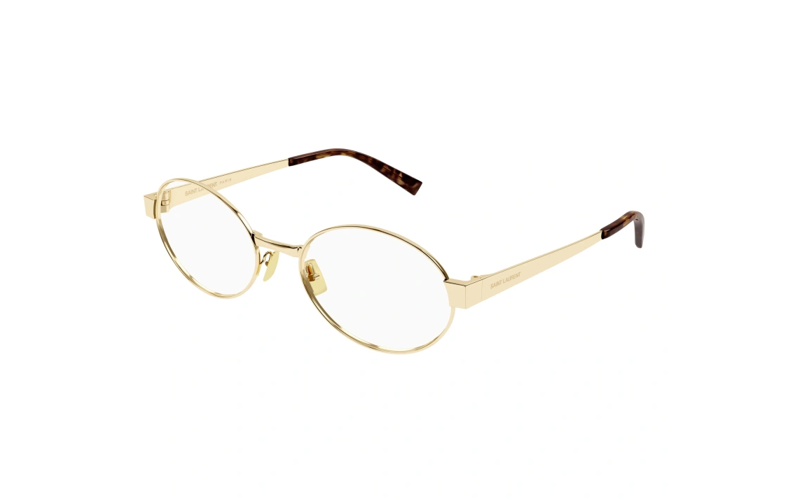 (Women) SAINT LAURENT  Oval Gold Metal Optical Glasses Frames. SL692OPT002 圖 2
