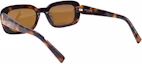 Shop (Women) SAINT LAURENT Rectangular Retro Chic Interwoven Letter Sunglasses SLM130F-004
