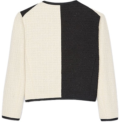 (W) サンローラン ショートカラー ブロックツイードジャケット ホワイト エクリュ 668543Y3C719601 Lookbook (W) サンローラン ショートカラー ブロックツイードジャケット ホワイト エクリュ 668543Y3C719601