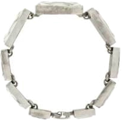 (W) サンローラン シルバーブレスレット ソリッドカラースプライシングデザイン 738994Y15268368 Order (W) サンローラン シルバーブレスレット ソリッドカラースプライシングデザイン 738994Y15268368