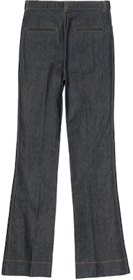 (Women) SAINT LAURENT Solid Pocket Flared Jeans Indigo Blue. 693735Y8E034840 Lookbook (Women) SAINT LAURENT Solid Pocket Flared Jeans Indigo Blue. 693735Y8E034840