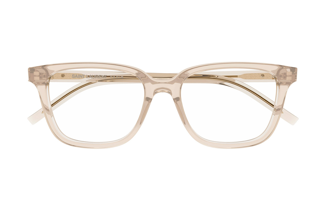 Lookbook (W) Kacamata SAINT LAURENT Frame Kotak Gaya Kasual Stylish. SL M110/F-003