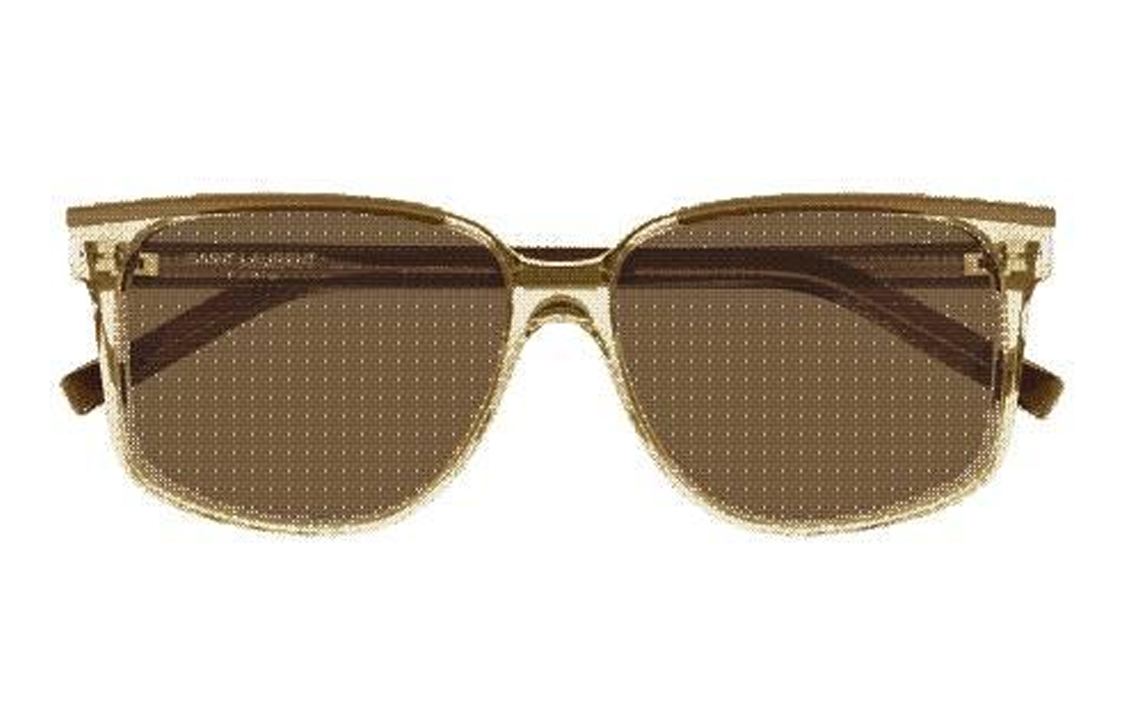 (Women) Saint Laurent  Sunglasses, Irregular Frame, Khaki, UV Protection. SL599002BROWNBROWNBROWN 圖 3