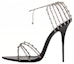 Buy (W) Saint Laurent Alex Kulit Tumit Tinggi Bishop 11cm 'Sandal Fesyen Hitam' 702695EX71A1082