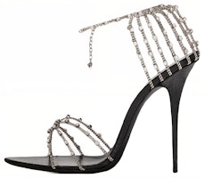(Women) Saint Laurent Alex Leather Stiletto Slide 11cm 'Fashion Sandal Black' 702695EX71A1082 (Women) Saint Laurent Alex Leather Stiletto Slide 11cm 'Fashion Sandal Black' 702695EX71A1082
