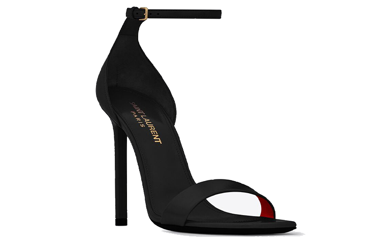 (W) Saint Laurent Amber Sandals 'Black Fashion Heels' 圖 3