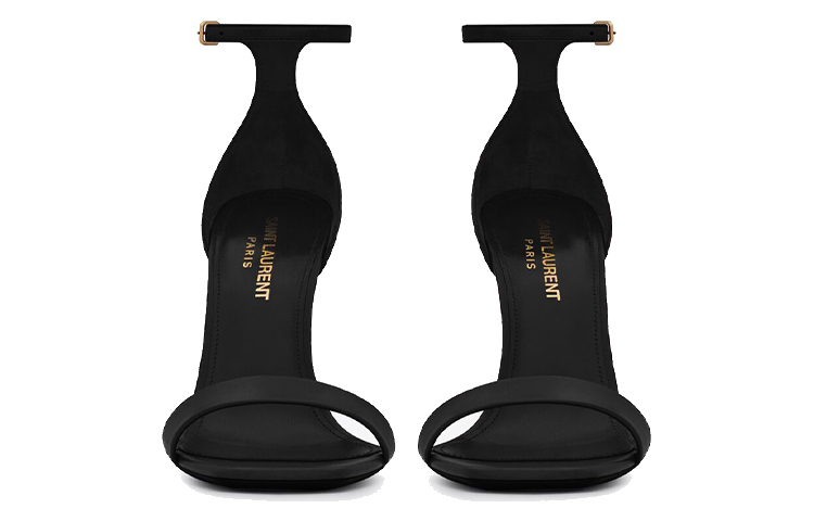 (W) Saint Laurent Amber Sandals 'Black Fashion Heels' 圖 4