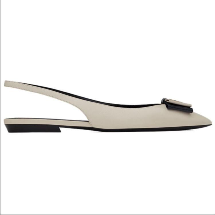 Order (Women) Saint Laurent Anais 'White Bow' 6547421ZJ101912