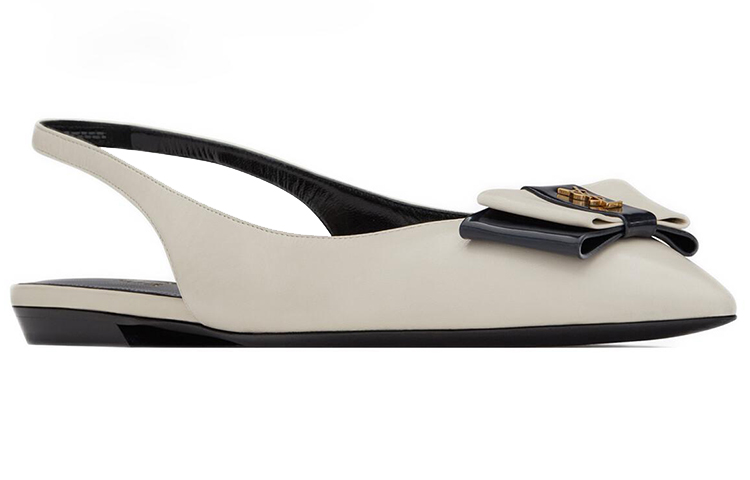 (W) Saint Laurent Anais 'White Bow' 圖 3