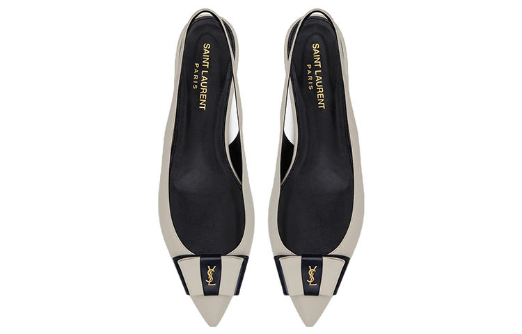 Shop (Women) Saint Laurent Anais 'White Bow' 6547421ZJ101912