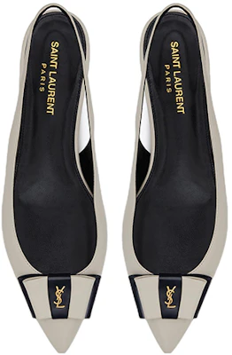 (Women) Saint Laurent Anais 'White Bow' 6547421ZJ101912 Shop (Women) Saint Laurent Anais 'White Bow' 6547421ZJ101912