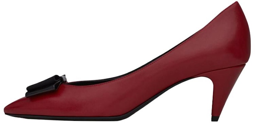 (Women) Saint Laurent Anais High Heel 'Red Bow' 6308862V7306057 Buy (Women) Saint Laurent Anais High Heel 'Red Bow' 6308862V7306057