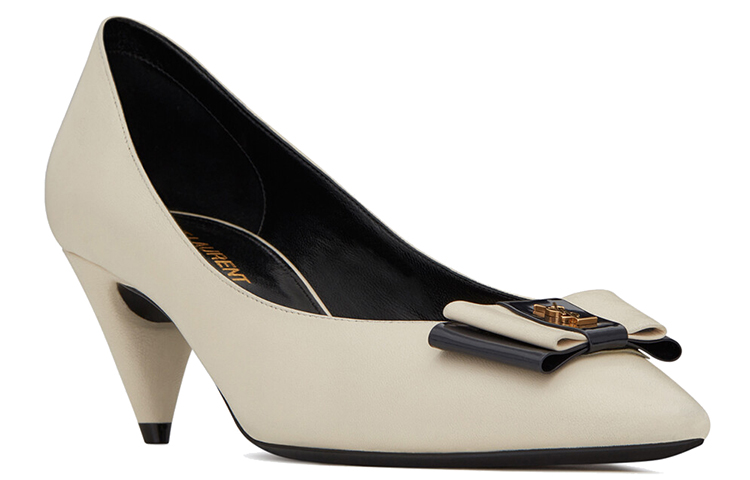 (W) Saint Laurent Anais High Heels 'Pearl' 圖 3