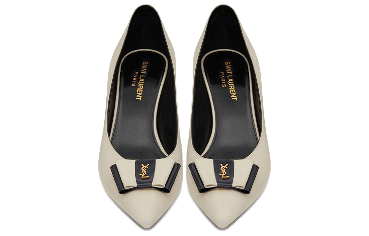 (W) Saint Laurent Anais High Heels 'Pearl' 圖 4