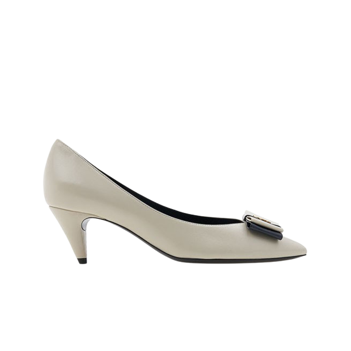 (Women) Saint Laurent Anais High Heels 'White Bow' 630886AAAOF1912