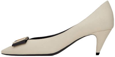 (Women) Saint Laurent Anais High Heels 'White Bow' 630886AAAOF1912 (Women) Saint Laurent Anais High Heels 'White Bow' 630886AAAOF1912