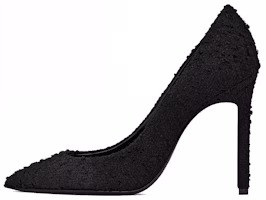 (Women) Saint Laurent Anja 'Black Bouclé Tweed' 6720500CO001000 (Women) Saint Laurent Anja 'Black Bouclé Tweed' 6720500CO001000