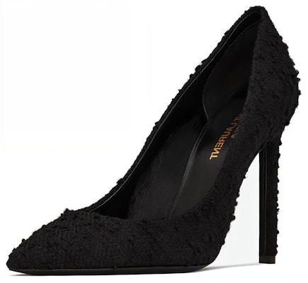 (W) Saint Laurent Anja 'Hitam Bouclé Tweed' 6720500CO001000 Lookbook (W) Saint Laurent Anja 'Hitam Bouclé Tweed' 6720500CO001000