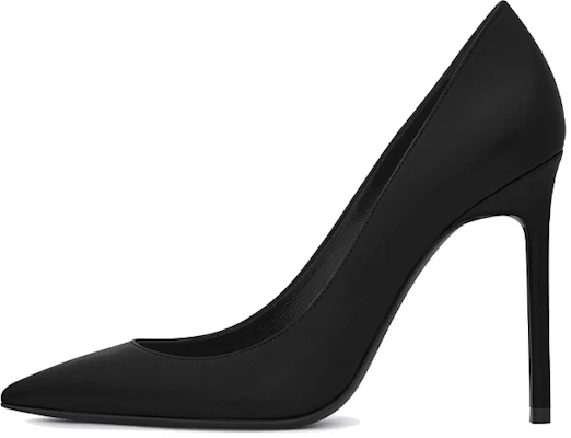 (W) Saint Laurent Anja 'Tacones de Aguja Negros Slingback de Punta' 471988AKP001000 Buy (W) Saint Laurent Anja 'Tacones de Aguja Negros Slingback de Punta' 471988AKP001000