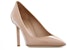 (W) Saint Laurent Anja 'Kasut Tumit Tinggi Kulit Paten Nude' 4897510NP009935