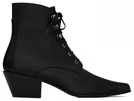 Order (Women) Saint Laurent Ankle Boot 'Black Calfskin' 6761580ZZ001000