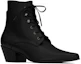 Lookbook (W) Botines Saint Laurent 'Piel de Becerro Negro' 6761580ZZ001000