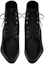 Shop (W) Botines Saint Laurent 'Piel de Becerro Negro' 6761580ZZ001000