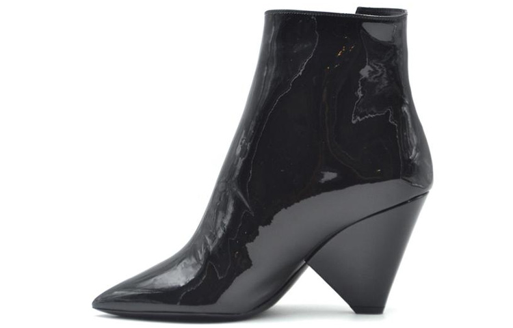 Lookbook (W) 圣罗兰黑色时尚短靴 5438380NP001000