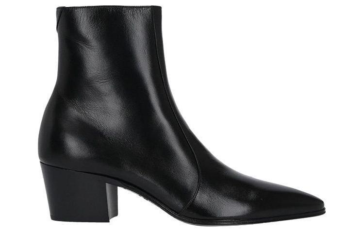 Order (W) Saint Laurent Sepatu Boot Hitam 'Fashion' 66917725N001000