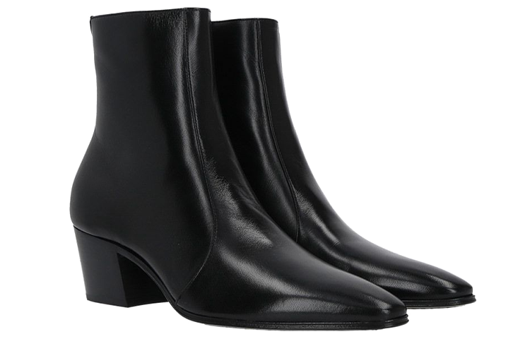 Lookbook (W) Saint Laurent Sepatu Boot Hitam 'Fashion' 66917725N001000