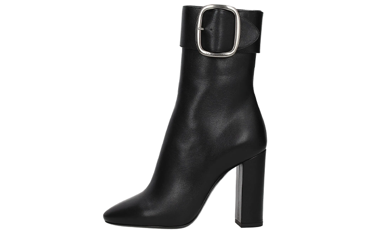 Buy (W) Boot Saint Laurent Ankle 'Kulit Fashion Hitam' 5293300S3001000