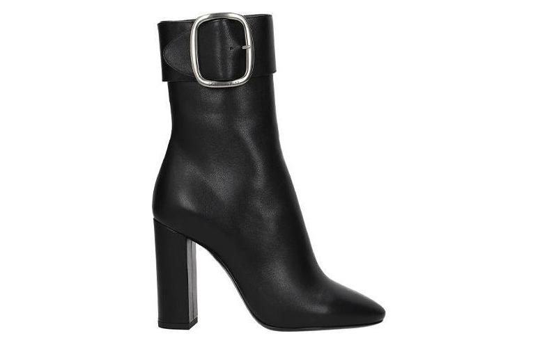 Order (W) Boot Saint Laurent Ankle 'Kulit Fashion Hitam' 5293300S3001000