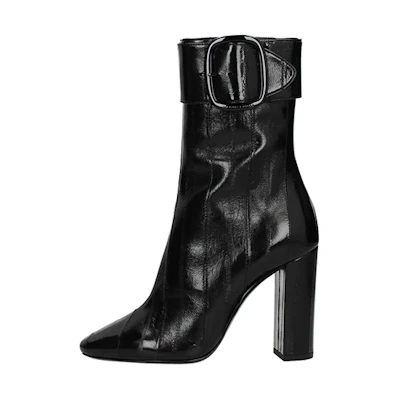 (W) Saint Laurent Ankle Boot 'Black Leather'