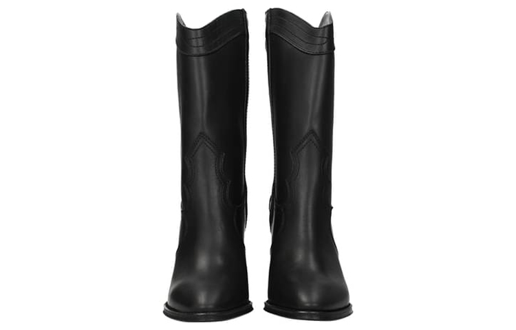 Shop (W) Botines Saint Laurent 'Cuero Negro' 6200791UP001000