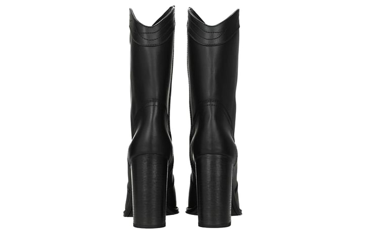 Purchase (W) Botines Saint Laurent 'Cuero Negro' 6200791UP001000