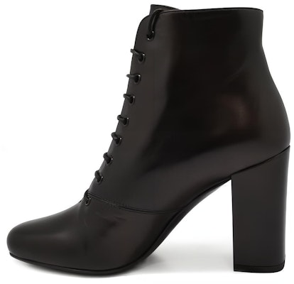 (Women) Saint Laurent Ankle Boot 'Black Leather Chunky Heel' 404546AKP001000 Buy (Women) Saint Laurent Ankle Boot 'Black Leather Chunky Heel' 404546AKP001000