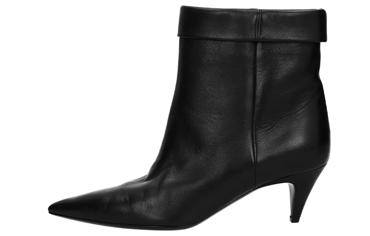 Buy (W) Saint Laurent Sepatu Boot 'Kulit Hitam Fashion' 5327520RR001000