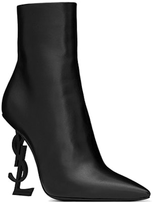 (W) Saint Laurent Sepatu Boots 'Kulit Hitam Ujung Lancip' 5637530RRUU1000 Lookbook (W) Saint Laurent Sepatu Boots 'Kulit Hitam Ujung Lancip' 5637530RRUU1000