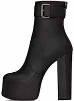 (Women) Saint Laurent Ankle Boot 'Black Leather Round Toe' 6876621Y8001000 (Women) Saint Laurent Ankle Boot 'Black Leather Round Toe' 6876621Y8001000