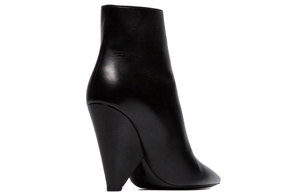 Purchase (W) Botín Saint Laurent 'Negro Shearling con Cremallera' 5419770RR001000