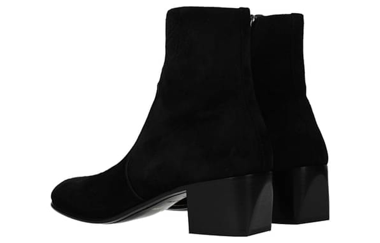 Lookbook (W) Saint Laurent But Buku 'Suede Hitam' 6325020LI001000