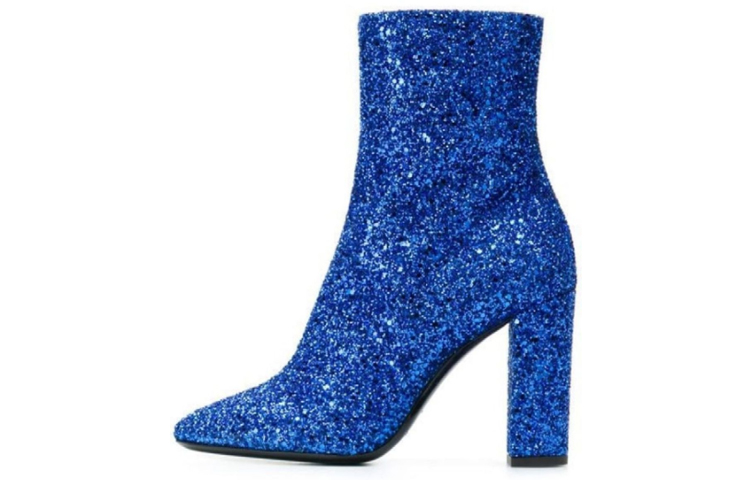 (Women) Saint Laurent Ankle Boot 'Blue Calfskin' 5392109TT001830