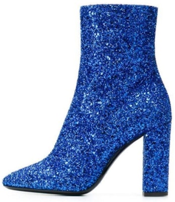 (Women) Saint Laurent Ankle Boot 'Blue Calfskin' 5392109TT001830 Buy (Women) Saint Laurent Ankle Boot 'Blue Calfskin' 5392109TT001830