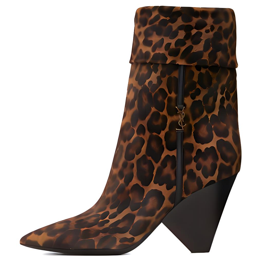 (Women) Saint Laurent Ankle Boot 'Brown' 6785341FL502055