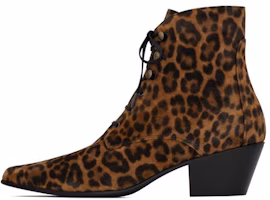 (Women) Saint Laurent Ankle Boot 'Brown Leather Straps' 6761581FL002198 (Women) Saint Laurent Ankle Boot 'Brown Leather Straps' 6761581FL002198