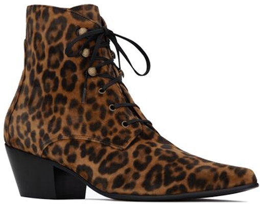 (W) Saint Laurent Sepatu Boots 'Tali Kulit Cokelat' 6761581FL002198 Order (W) Saint Laurent Sepatu Boots 'Tali Kulit Cokelat' 6761581FL002198